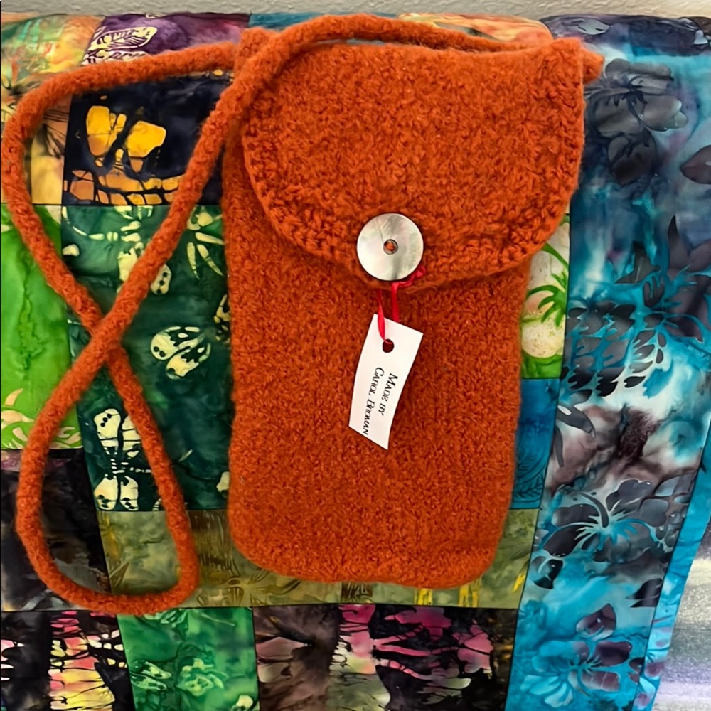 felted wool purse